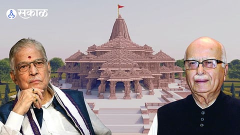 LK Advani and Murli Manohar Joshi