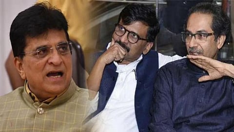 Kirit Somaiya criticize Sanjay Raut and Uddhav Thackeray