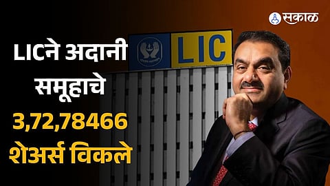 LIC sold 3.73 crore shares of these 3 Adani group stocks in Q3