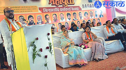 The meeting of the joint grand alliance of BJP, Shiv Sena and NCP Ajit Pawar group, which is in power in the state, was held on Sunday.