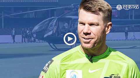 David Warner Chopper Entry