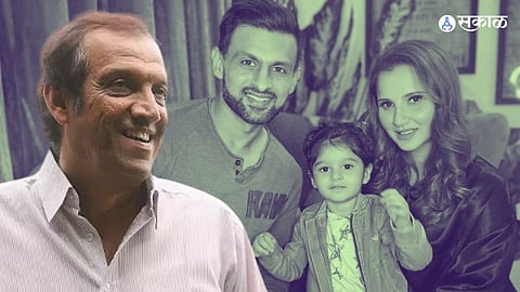 Sania Mirza Father Imran Mirza Reacts After Shoaib Malik Marries Pakistani Actor Sana Javed marathi news