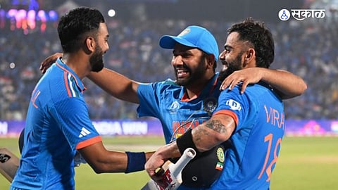 Rohit Sharma to lead 6 Indian players included in ICC Men's ODI Team of the Year 2023 cricket news in marathi