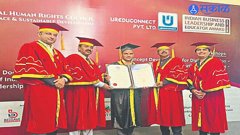 Nilesh Lanke Doctorate: कोरोना काळात केलेल्या कार्याचा हा सन्मान! नीलेश लंकेना डॉक्टरेट प्रदान