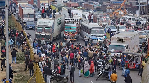 Hit and Run Law Truck Drivers Strike