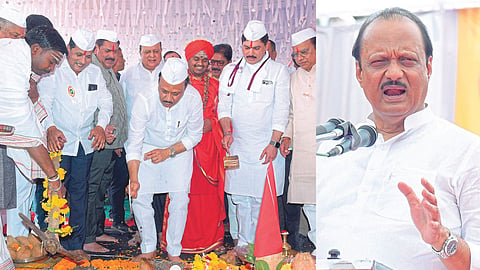 Ajit Pawar Sabha Surgishwar Matha Nool Gadhinglaj