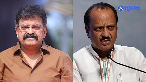 jitendra awad vs ajit pawar
