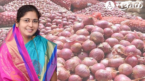 Subsidy of Rs 500 per quintal for onion sold during export ban Former MLA Deepika Chavan: Will give aid to Chief Minister and Deputy Chief Minister