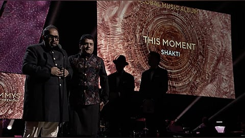 Grammy Awards 2024 Shankar Mahadevan Zakir Hussain win Best Global Music Album award check complete list marathi news