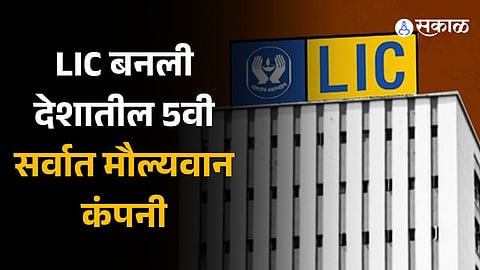 LIC’s market cap crosses Rs 7 lakh crore, becomes fifth most valued Indian company