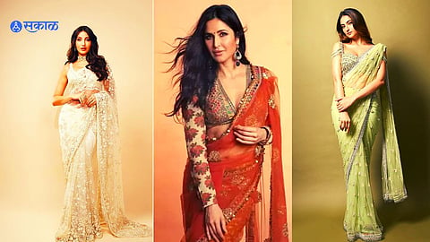 Designer Net Sarees