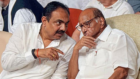 Sharad Pawar Group leader Jayant Patil
