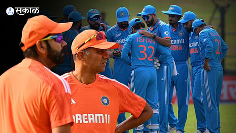 rohit sharma and rahul dravid odi world cup team india Latest News Marathi