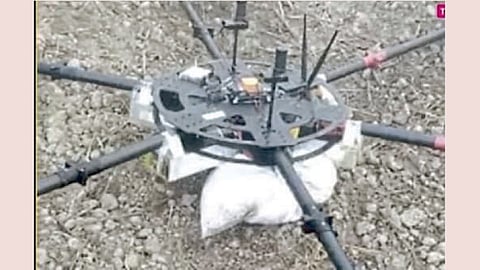 Drugs Smuggling by Drone