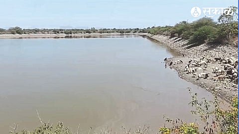 Depletion of water in the storage tank at Yewala.