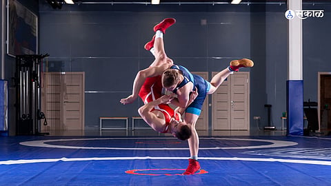 Kolhapur Pune wrestlers dominate in Khashaba Jadhav state level wrestling tournament