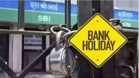 “December bank holiday schedule showing multiple closure dates and consecutive holidays across several Indian states.”