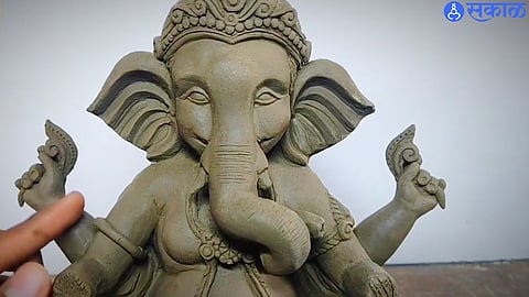 Shadu Mati Ganapati idol