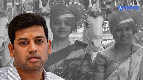 Kalyan loksabha: शिंदेंच टेंशन पुन्हा वाढणार? गणपत गायकवाडांच्या पत्नी ठाकरेंच्या उमेदवाराला म्हणाल्या विजयी भव