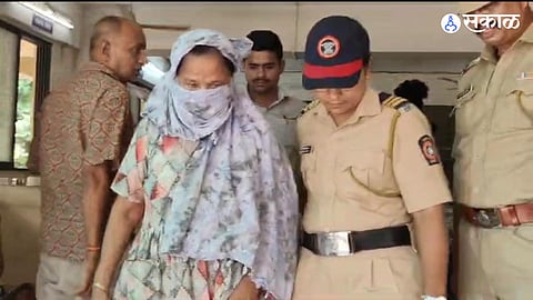 Kalyan-Dombivli Brown sugar seller drug mafia old women arrested crime mumbai