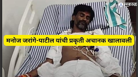 मनोज जरांगे-पाटील यांची प्रकृती अचानक खालावली