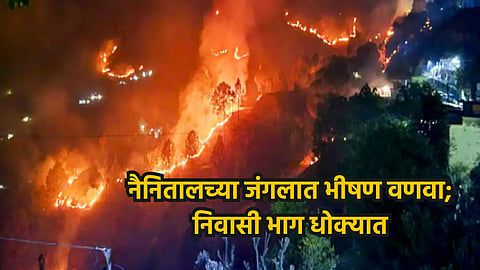 Nainital Forest fire