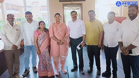 Nandurbar MP Heena Gavit, present at a resort where MLA Rajesh Padvi and BJP office bearers