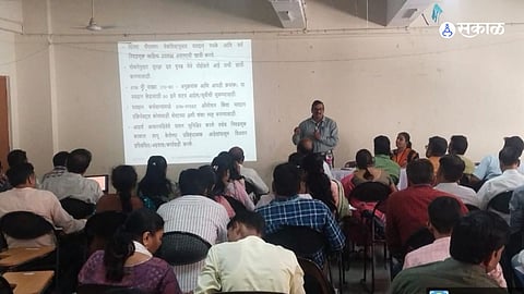 training of appointed officers for election completed at Sinhagad Technical Institute