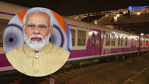 Mumbai Local News: लोकलमध्ये मोदींच्या जाहिराती; निवडणूक आयोग कारवाई करणार का ?