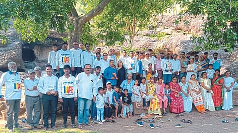Yuva Buddha Dhamma Parishad for Buddhist Caves in Kolhapur