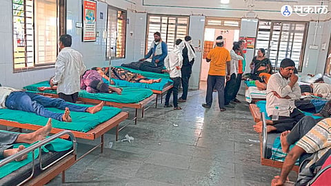 21 people hospitalized poisoned by mutton Incidents at Mhasoba Anji in Arni