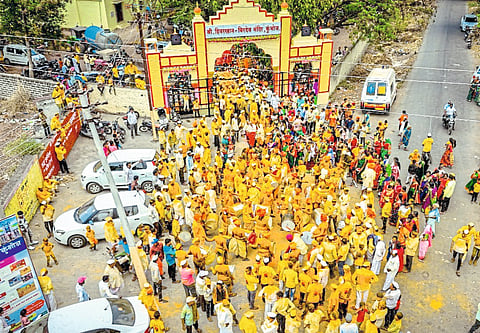 कुंभोजला हिवरखान बिरदेव यात्रेची उत्साहात सांगता