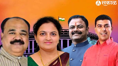 1) MLA Kishore Patil
2) Former MLA Dilip Wagh
3) Vaishali Suryavanshi
4) Amol Shinde