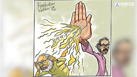 lok sabha political campaign uddhav thackeray narendra modi politics