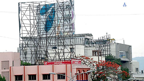 Hoardings that do not provide certificate will be unauthorized action taken against it