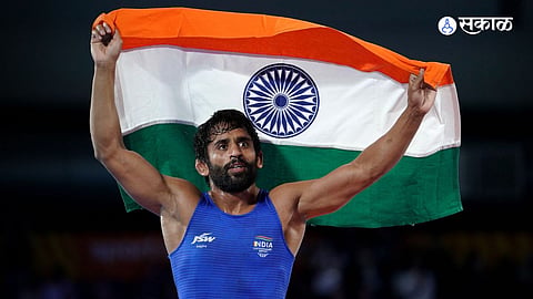 Bajrang Punia Suspended News Marathi