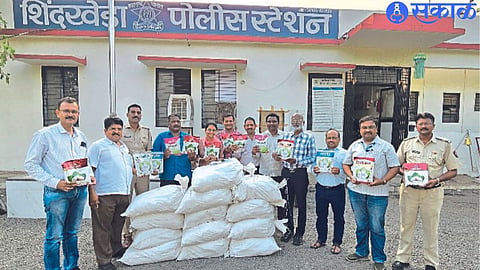 HTBT seeds seized from police station on Wednesday.