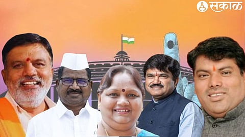 Waje, Godse, Hiraman Khoskar, Kashinath Mengal, Nirmala Gavit