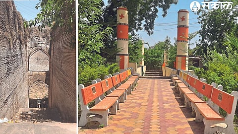 An ancient sakharbavdi in the north of the village