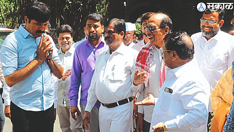 Former MLA from Dindori Lok Sabha Constituency J. P. Gavit withdraw on Monday