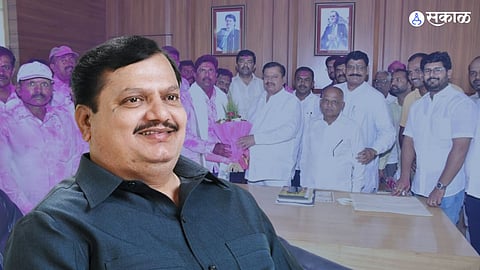 Congress MLA PN Patil Karveer, Kolhapur.