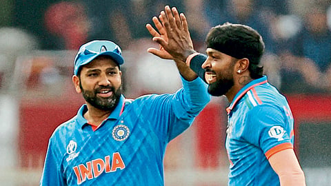rohit sharma and hardik pandya