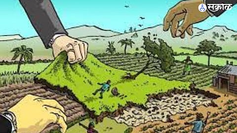 encroachments on government land in Valwa administration desperate sangli
