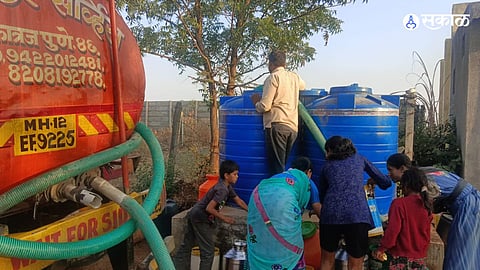 pune water supply issue in bhilarewadi mangdewadi gujar nimalkarwadi