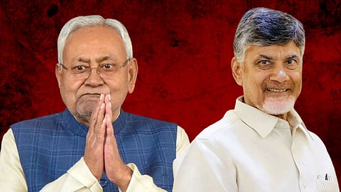 nitish kumar and chandrababu naidu
