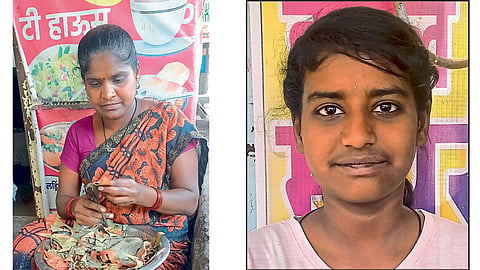 Sharada Ekar and Sanskruti Ekar