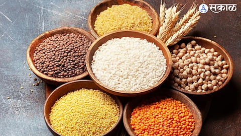 rice and pulses