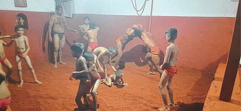 wrestling of village