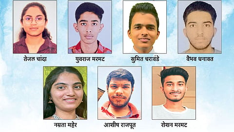 NEET Exam Success Students