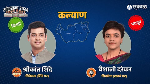 Kalyan Loksabha 2024 Election Result: कल्याणमध्ये श्रीकांत शिंदे तिसऱ्यांदा झाले खासदार, ठाकरे गटाच्या दरेकर पराभूत